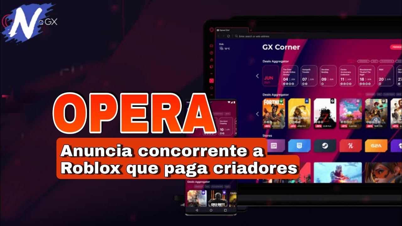 Opera GX and GameMaker go live with GXC, a new game platform to