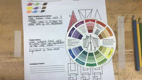Triad Color Scheme mini lesson