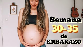 SEMANA 35 DE EMBARAZO/ 35 SEMANAS DE EMBARAZO/ SEMANA 30-35 DE EMBARAZO/ EMBARAZO SEMANA A SEMANA