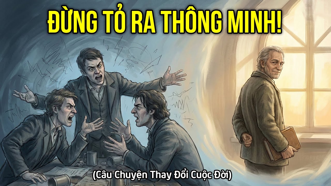Đừng Cố Tỏ Ra Thông Minh! Bài Học Đắt Giá Về Sự Im Lặng | Sổ Tay Thành Công