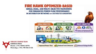 FIRE HAWK OPTIMIZER-SINGLE-DUAL-MULTI-OBJECTIVE-ENHANCED POWER FLOW PERFORMANCE-DG
