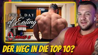 Was der Coach sagt ist Gesetz! Das isst Luca Reger kurz vor dem Mr. Olympia! William Niewiara Live