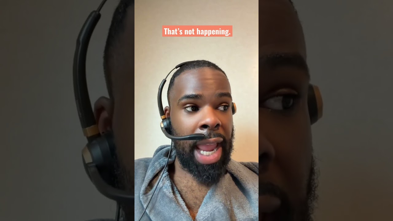 I just can’t.🤦🏾‍♂️#customerservice #workfromhome #viral #contentcreator #fyp #shorts