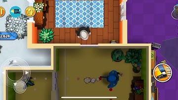 Robbery Bob: CHAPTER 5 - WINTER Level 5 , 100% iOS/Android Walkthrough