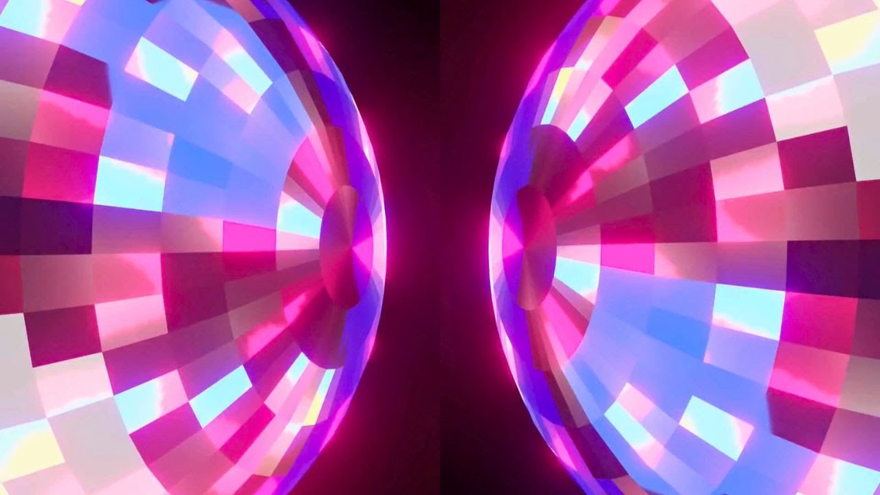 Disco Ball Decor Shiny Neon Balls Lights Video Effect for Room Dance ...