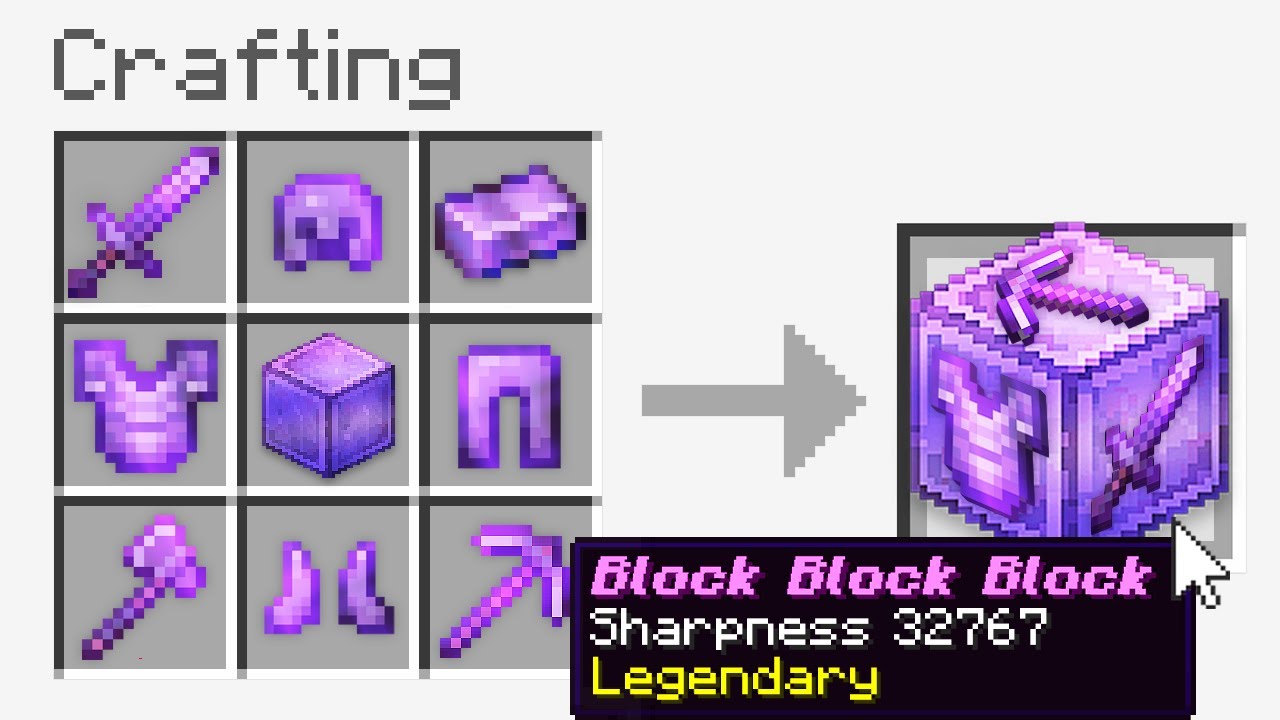 Minecraft UHC but you can craft a "Block Block Block".. Minecraft UHC but you can craft a "Block Block Block"..