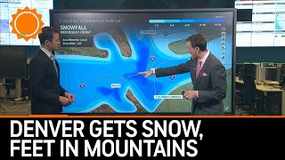 Biggest Snowstorm of the Season Headed for Denver, Colorado
