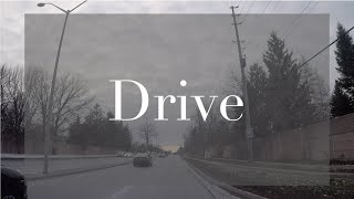 Car Driving Sounds | Twilight | Cloudy Sky | ASMR | White Noise | City Ambience | Sleep | Relaxation