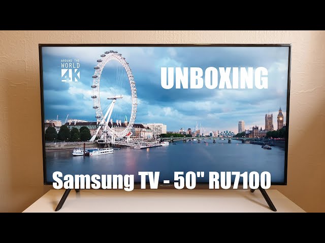 Samsung Smart TV LED 50 4K UN50RU7100GCZB