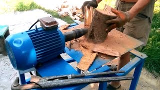 Дровокол конусный резьбовой своими руками (1,5kW 675об мин.) Log splitter screw cone