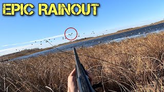 4 in 1 SHOT!! - EPIC RAINOUT (Day 5) Duck Hunting 2023