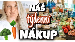 🥦🥕NÁŠ TÝDENNÍ RODINNÝ NÁKUP | GROCERY HAUL 🍏🍋