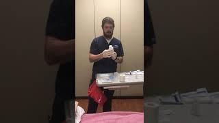 Chest Tube Dressing Change
