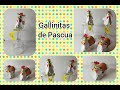 "GALLINITA DE PASCUA DE CARTON DE HUEVO" - "EL MUNDO DE SOLEDAD"