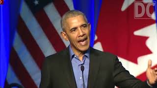 President Obama Brags About Economic Growth Under Trump