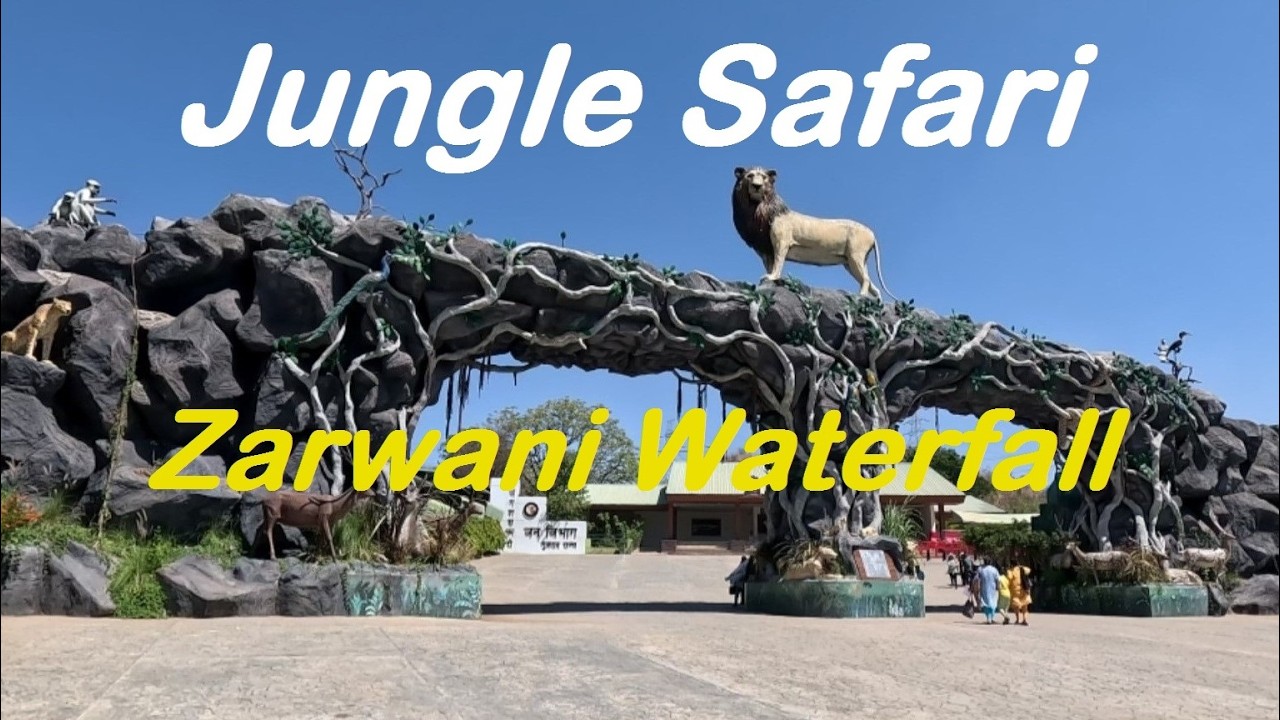 Jungle Safari @ Statue of Unity l Maze Garden l Cactus Garden l Zarwani Waterfall l Zarwani Eco Camp