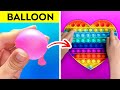 HAND-MADE BALLOON POP IT || Funny Balloon Tricks And Satisfying Pop It Crafts