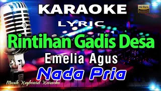 Rintihan Gadis Desa  Nada Pria Karaoke Tanpa Vokal