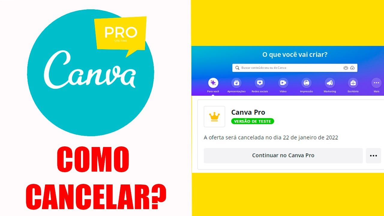 Não consigo cancelar uma assinatura no canva pro - Comunidade