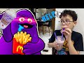 O GRIMACE SHAKE do ROBLOX APARECEU NA NOSSA CASA