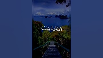 فلينظر الإنسان إلى طعامه أنا صببنا الماء صبا - سورة عبس - ناصر القطامي