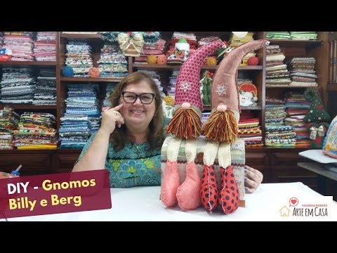 Gnomos Billy e Berg , uns lindos amigos  da floresta!!!