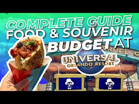 Universal Orlando Resort Daily Budget Guide Food Drinks Souvenirs