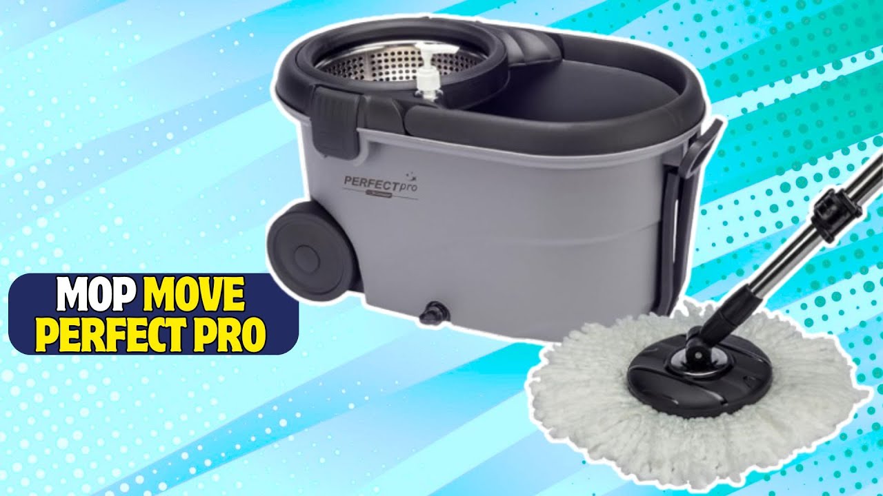 MOP MOVE PERFECT PRO É BOM? | Centrifuga Inox, Rodas e Dispenser
