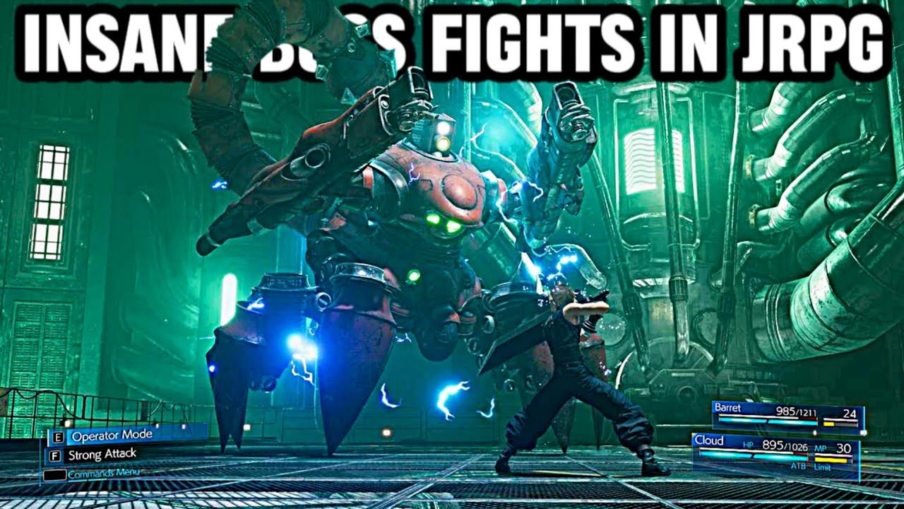 5 Best JRPGs With Insane Boss Fights You Won’t Believe! - YouTube