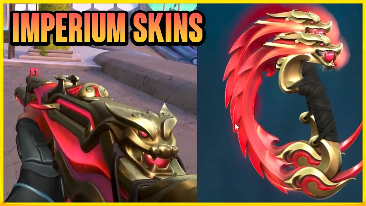 NOVA LINHA DE SKINS IMPERIUM - VALORANT 