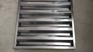 Hood Filter S.S | Commercial Kitchen exhaust Hood filter | Restaurant Hood Filter #shorts #short