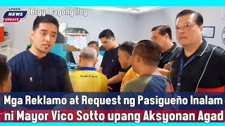 🔴Live: Mayor Vico Sotto Inalam ang nga Problemang Dapat | Ayusin Oplan Kaayusan | Pasig News Update