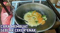 CARA MEMBUAT SEBLAK CEKER ENAK UNTUK USAHA - Durasi: 4.56. 