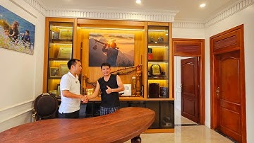 Biệt thử 6 Tỷ A Páo dựng Rạp đón khách Câu Ví Sông Lam dạt dào nhà mới. Nguyễn Tất Thắng