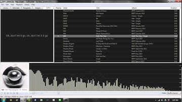 Foobar Customized Lyrics (MØ - Walk This Way)