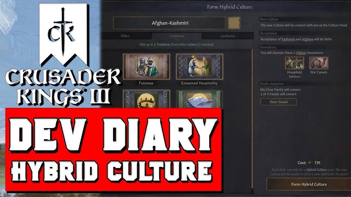 CK3 Dev Diary #79 - An Update on Cultures