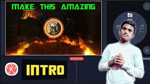 How to Make Burning Animated Gaming Logo in Kinemaster || Kinemaster Gaming Intro Tutorial