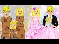 Paper Dolls Family Dress Up Poor And Rich Costumes Dresses Baby Handmade Accessories PaperCrafts