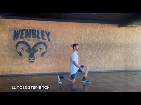 Lunges Step Back - YouTube