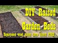 DIY Garden Beds ~ Almost FREE with Scrap Wood