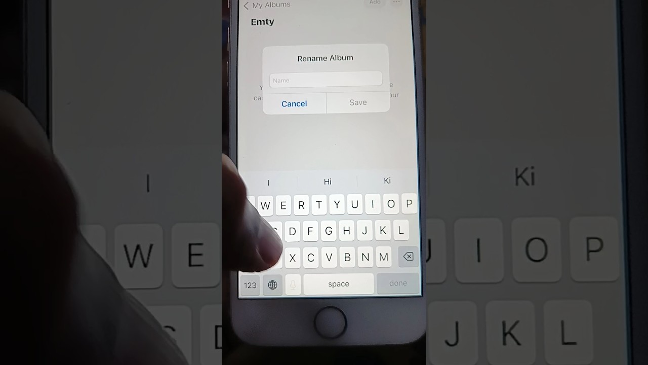 How To Rename Album On Iphone YouTube How To Rename Album On Iphone YouTube