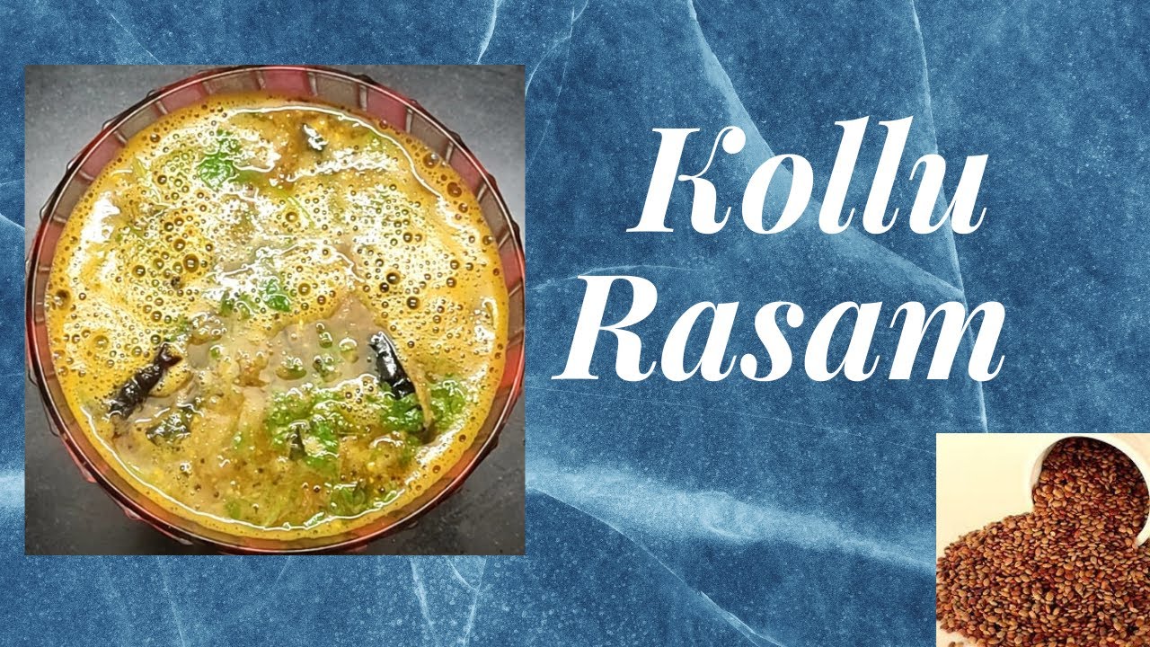 Easy Weight Loss KOLLU RASAM in Tamil YouTube