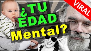 ¿Cuál es tu edad mental? (test de personalidad gratuito con respuestas)