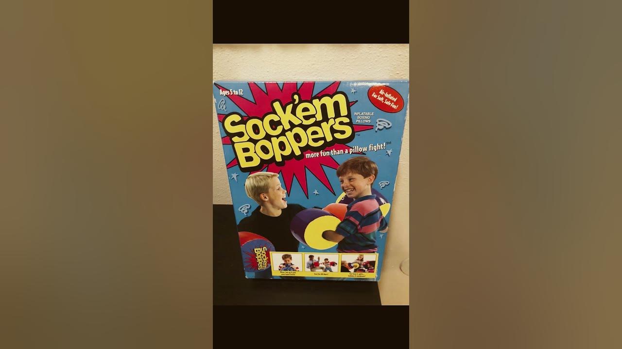 Do you remember the #90s hit #toy called Sock’em Boppers? #nostalgia