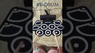 Electronic Drum #drumming #music #drumcover #drums #drummer #percussion#black
