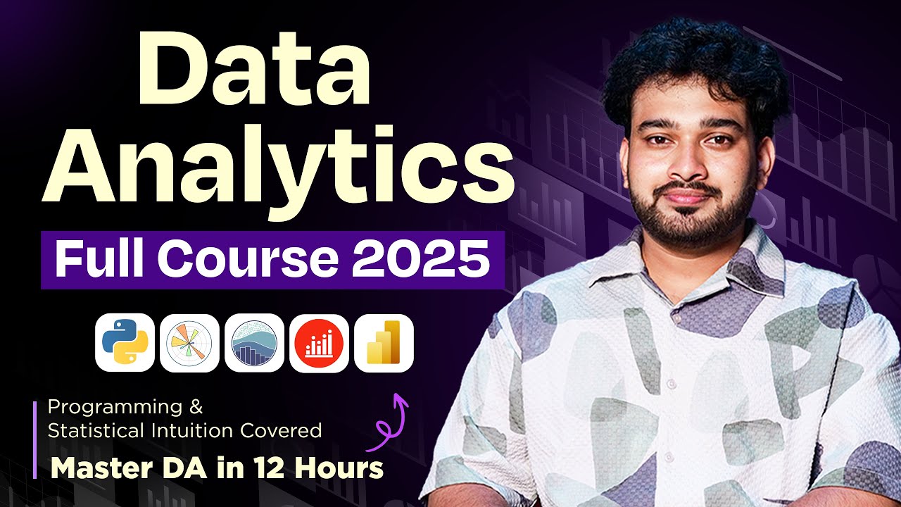 Data Analytics Full Course (2025) | Data Analytics Course (Python + Power BI) | Intellipaat