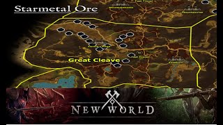 Route Farming Starmetal Ore Di Great Clave | New World Indonesia Wealth