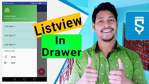 list view in navigation drawer  project in sketchware #AndroidAppdeveloper #sketchware #Aauraparti