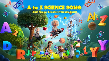 A to Z Science Song for Kids | Meet Famous Scientists Through Music!