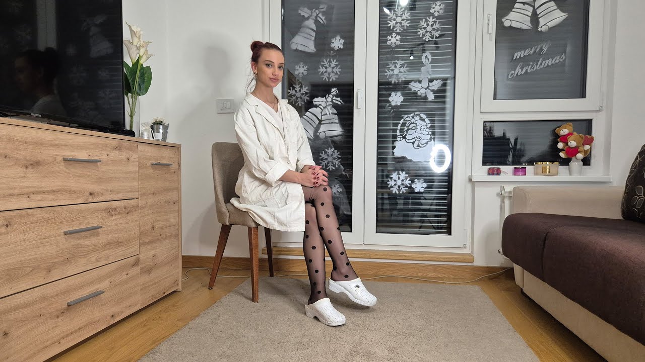 Колготки для офиса | Три пары колготок | Примерка и обзор 4K